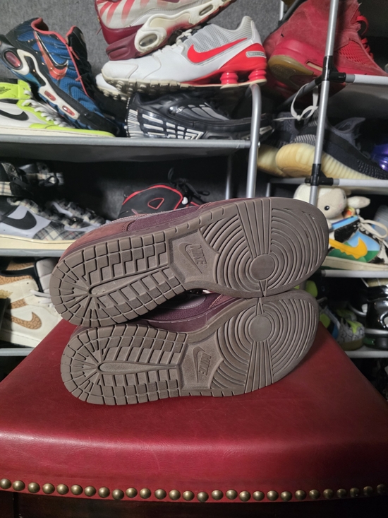 Nike Space Dunk Men’s ?10 Low-Top Sneakers in Burgundy Plum main image 11